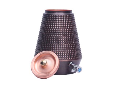 Pure Copper Water Dispenser Conical Antique Bubble Designed Capacity 8 Ltr